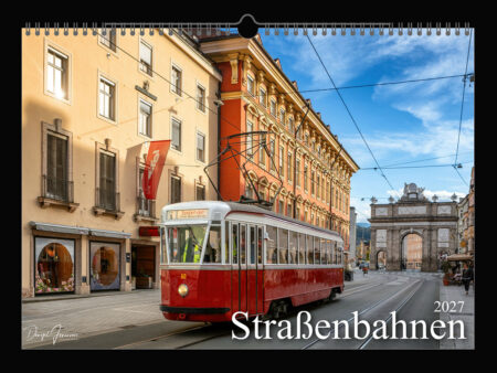 Straßenbahnen 2027 A3 Premiumkalender
