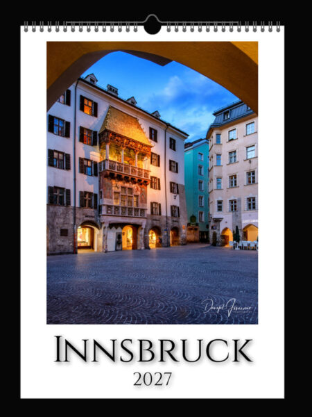 Innsbruck 2027 Hochformat A4 Premiumkalender