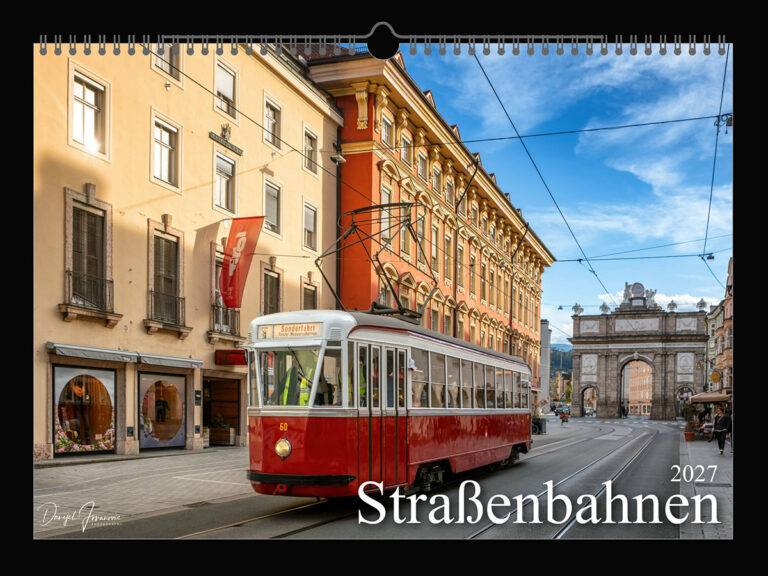 Straßenbahnen 2027 A4 Premiumkalender
